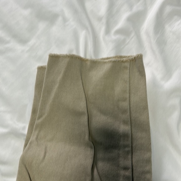 Paper bag pants with elastic waist - Picture 3 of 3